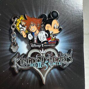 Kingdom Hearts 2.5 Remix Collector’s Edition Sora Mickey Pin Badge Disney Square
